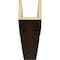 Ekena Millwork 3-Sided Pecky Cypress Endurathane Faux Wood Ceiling Beam, Premium Mahogany, 10"W x 8"H  x 16'L BMPC3C0100X080X192ZM - alternate 8